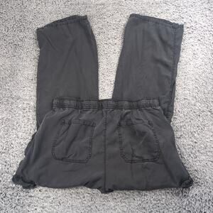 Social Standard Pants Women 2XL XXL Gray Cargo Straight Leg Stretch Lightweight